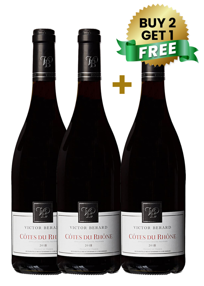 Victor Berard Cotes Du Rhone 75cl (Buy 2 Get 1 Free)